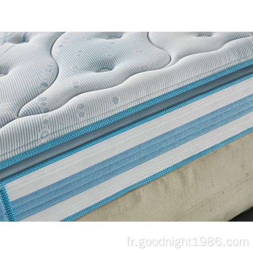 Matelas de ménage respirant de printemps en mousse dans une boîte